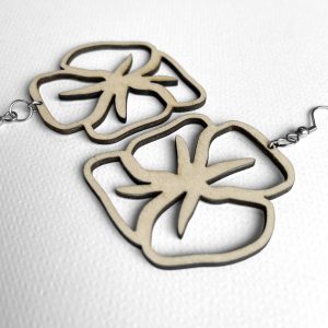 Kukka korvakoru, natural